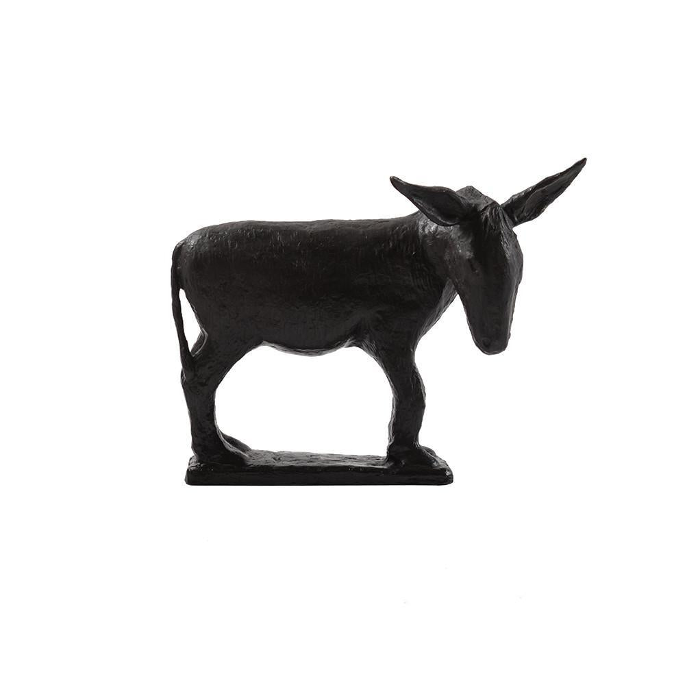bronze donkey