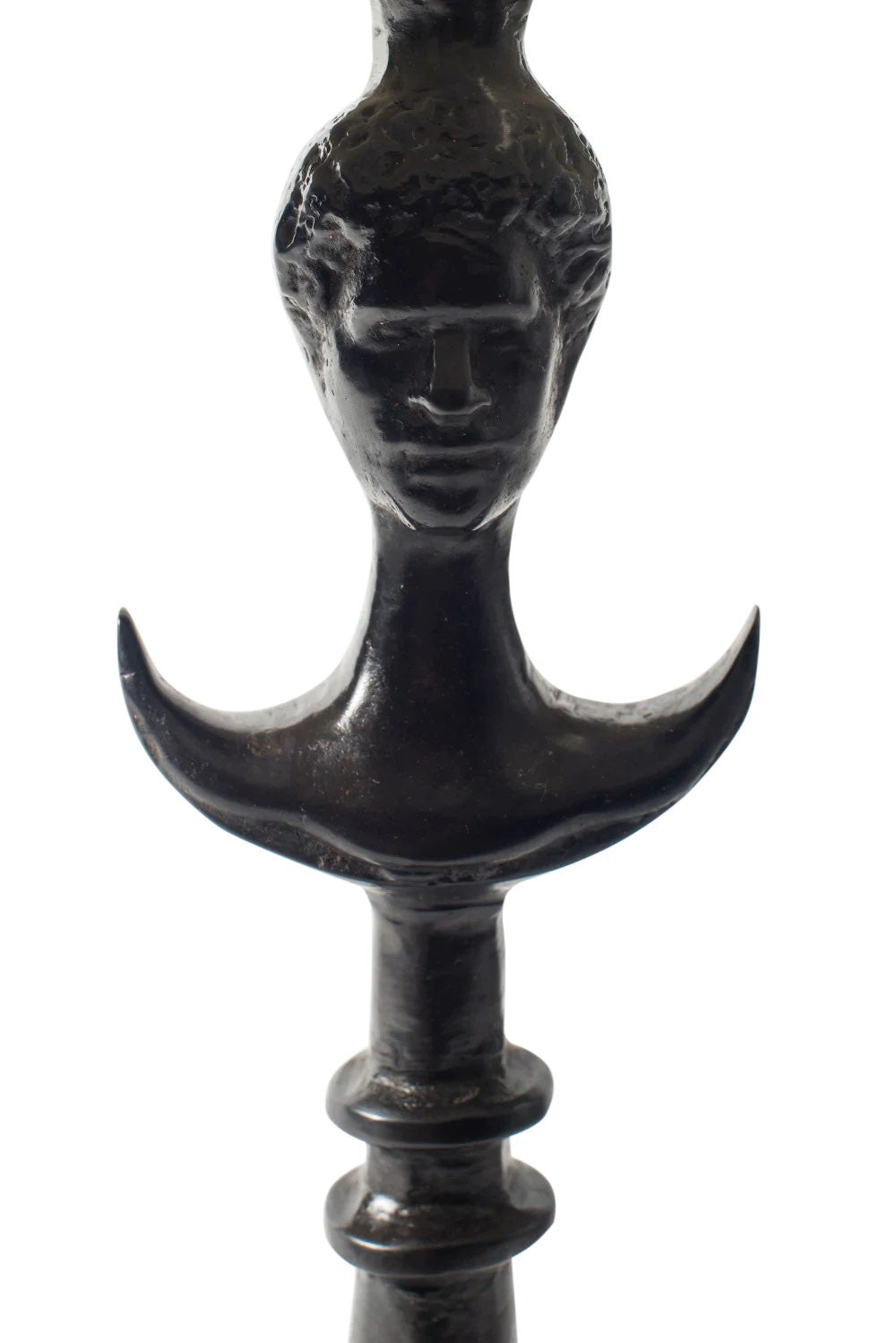 The Bronze Cecilia Table Lamp — detail view — artisan lighting by Rachel Horn Studio, San Miguel de Allende, Mexico