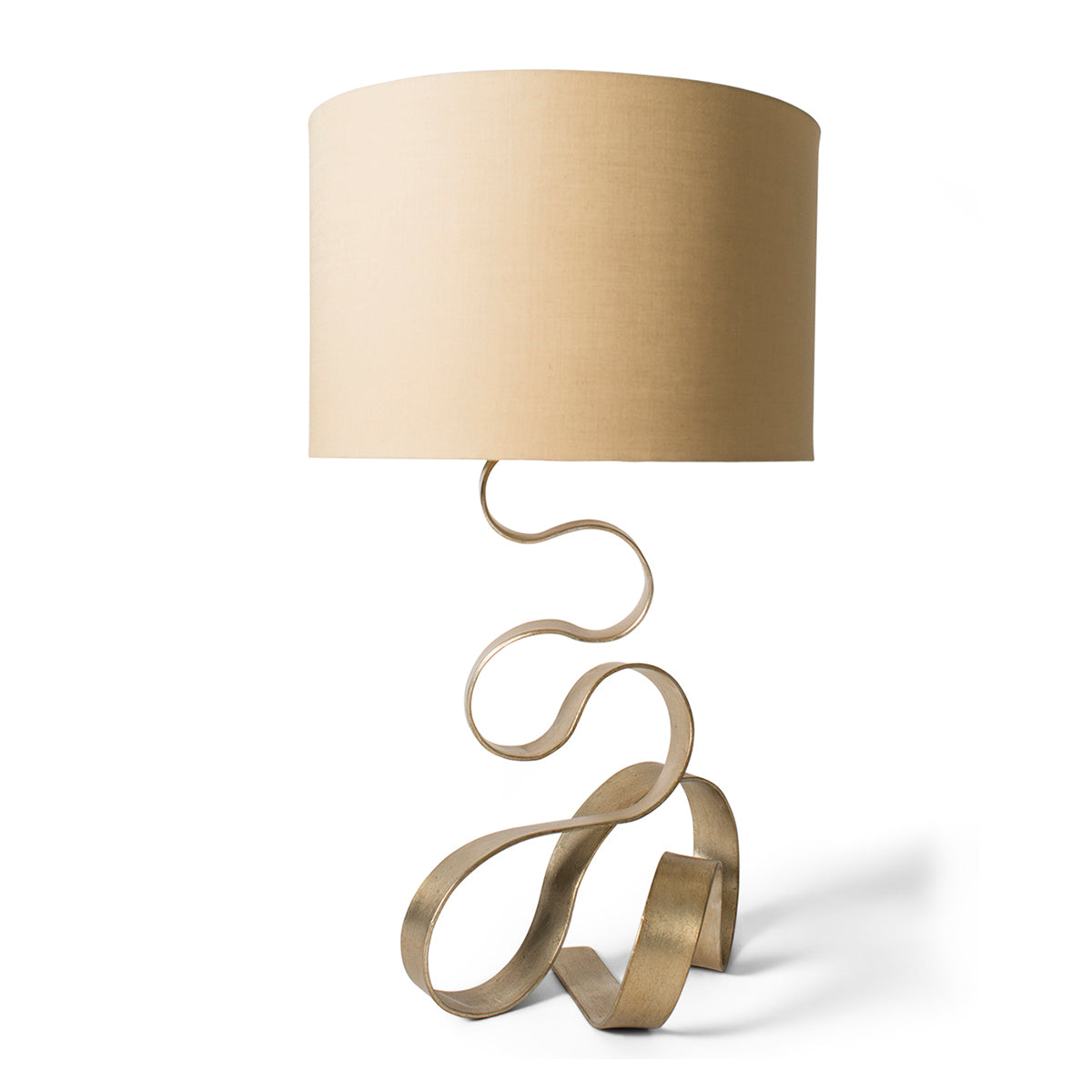 The Ribbon Lamp — detail view — artisan lighting by Rachel Horn Studio, San Miguel de Allende, Mexico
